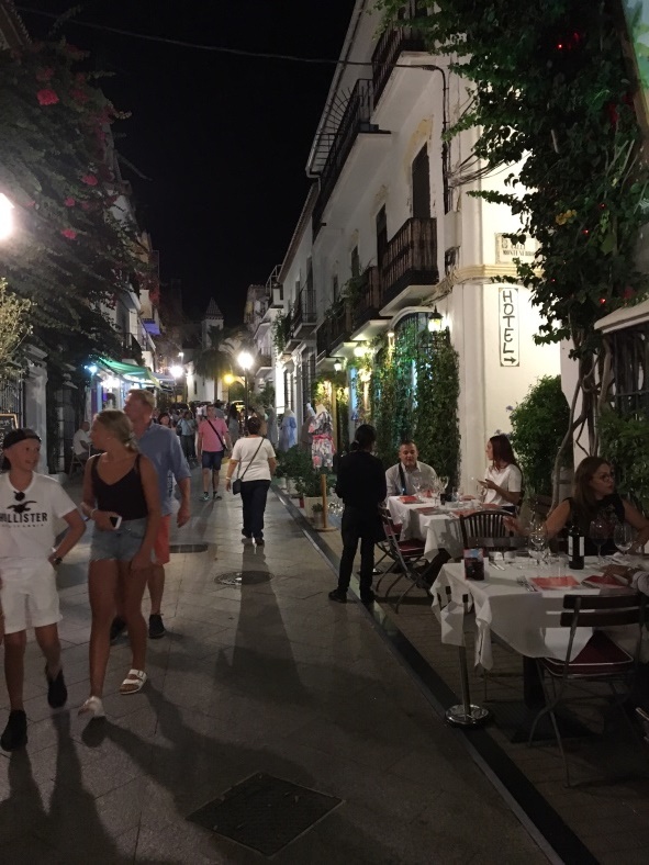 Marbella city center